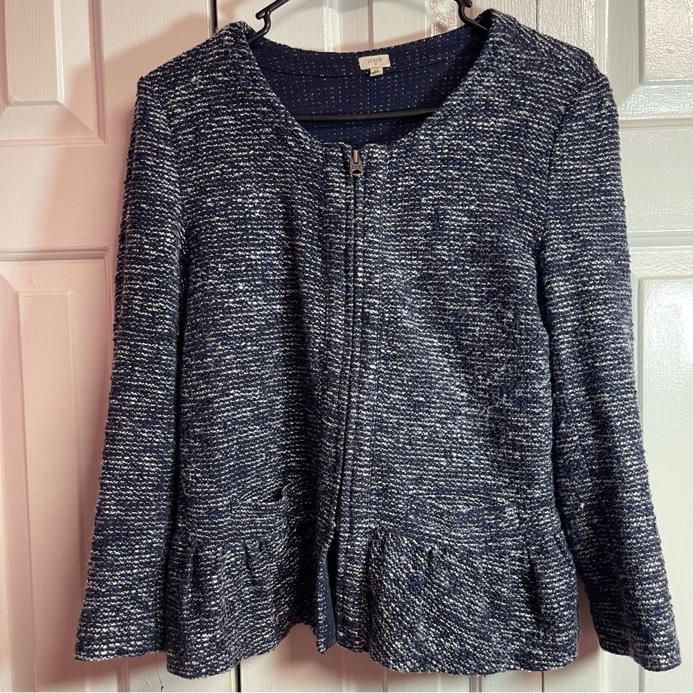 Jcrew peplum blazer N8 - Picture 1 of 5